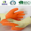 10g Polyester Shell Latex Coated Safety Work Glove (R501)